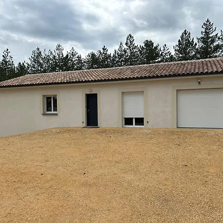 בית נופש Maison Entierement Climatise Pour 6 Personnes Soturac